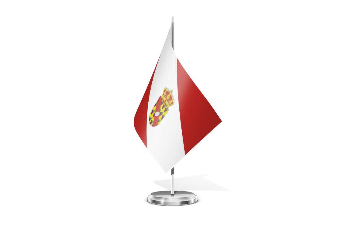 Bandera de mesa de Valdevimbre
