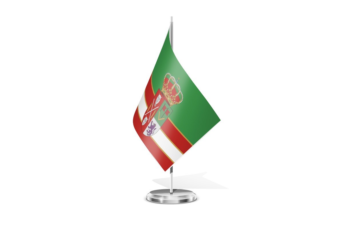 Bandera de mesa de Villamandos
