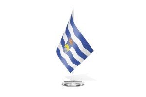 Bandera de mesa de Villaquilambre 123