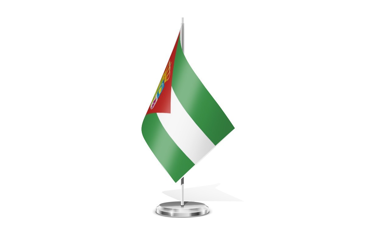 Bandera de mesa de Villazala