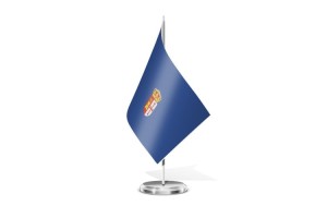 Bandera de mesa de Alar del Rey 123