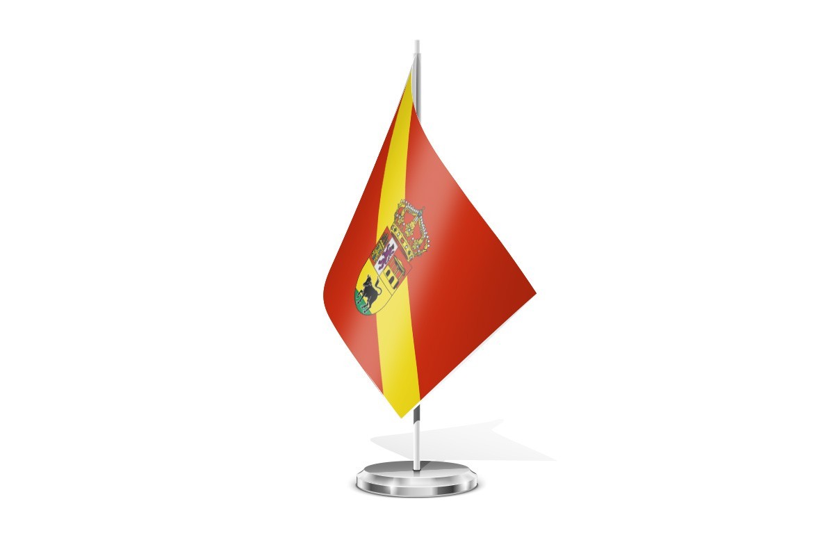 Bandera de mesa de Becerril de Campos