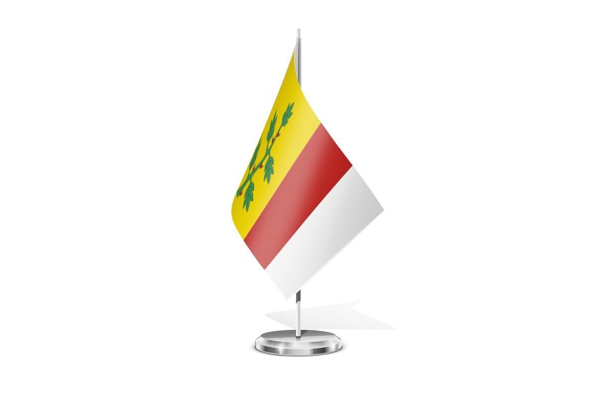Bandera de mesa de Espinosa de Villagonzalo