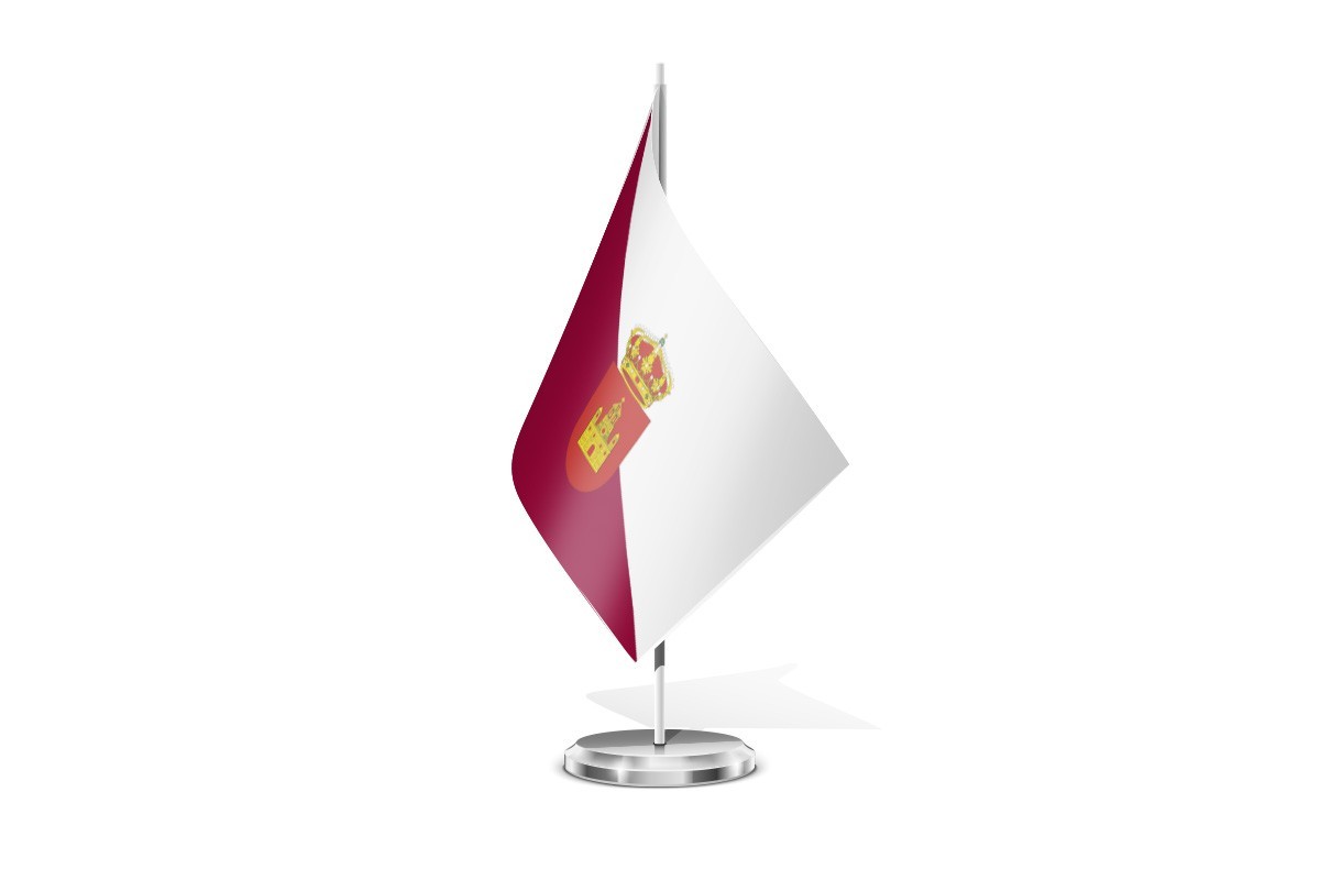 Bandera de mesa de Grijota