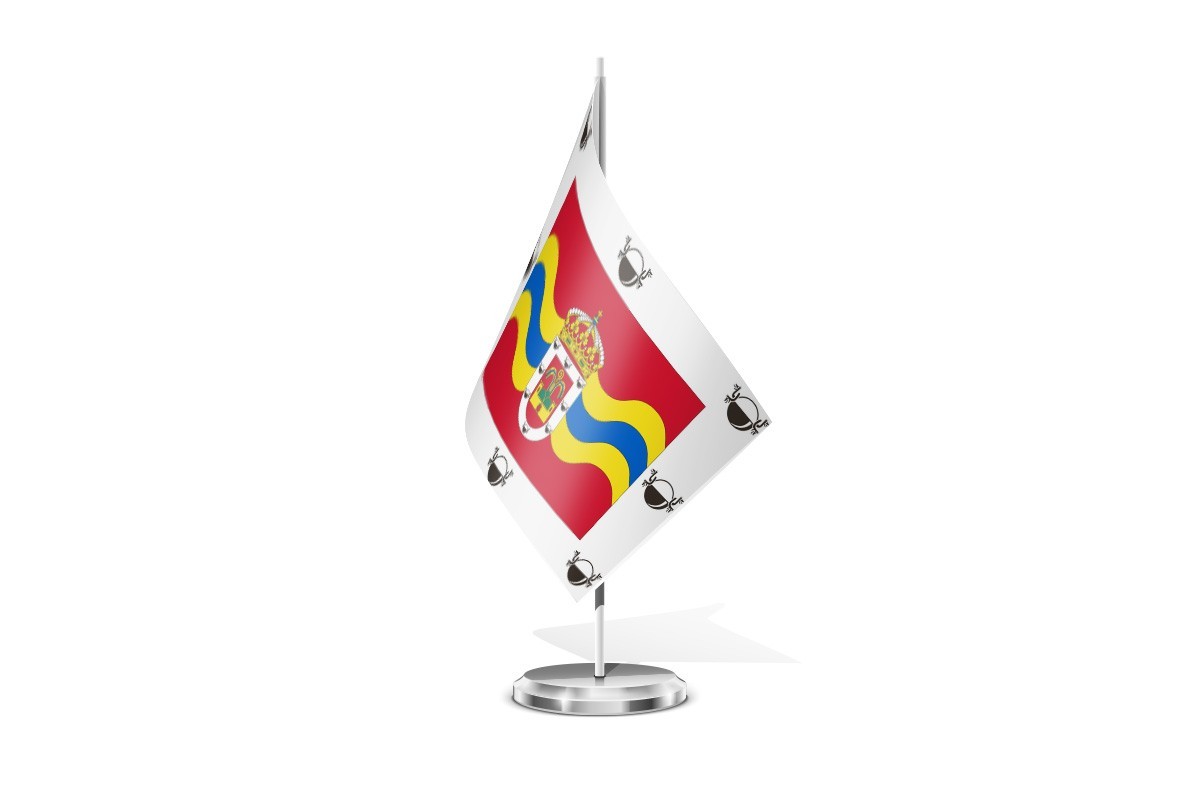 Bandera de mesa de Hontoria de Cerrato
