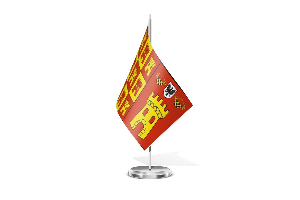 Bandera de mesa de Piña de Campos