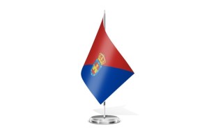Bandera de mesa de Santoyo 123
