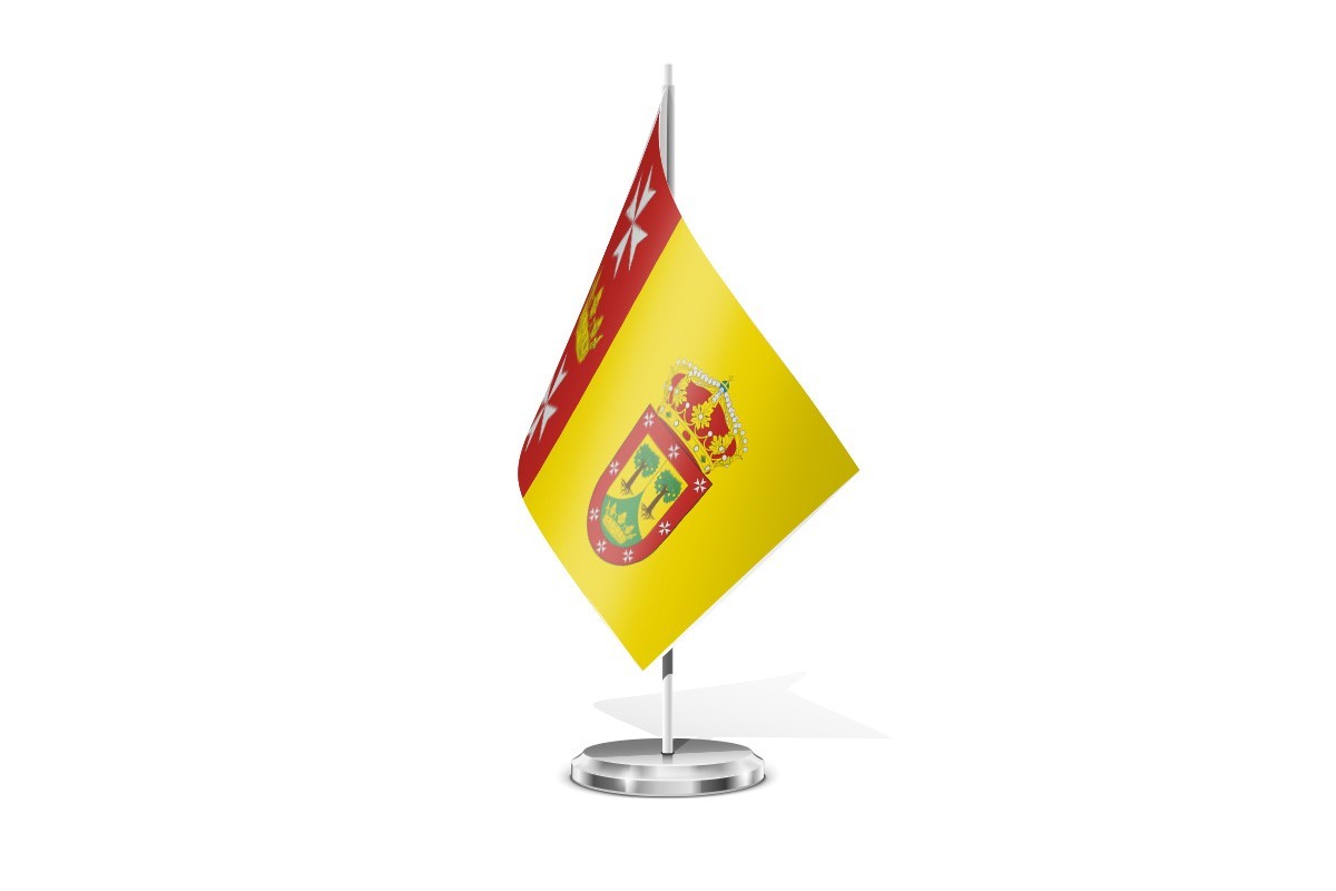 Bandera de mesa de Soto de Cerrato