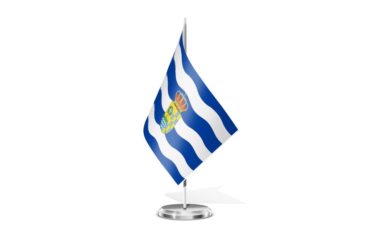 Bandera de mesa de Sotobañado y Priorato