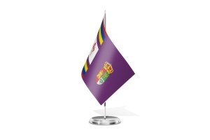 Bandera de mesa de Vertavillo 123