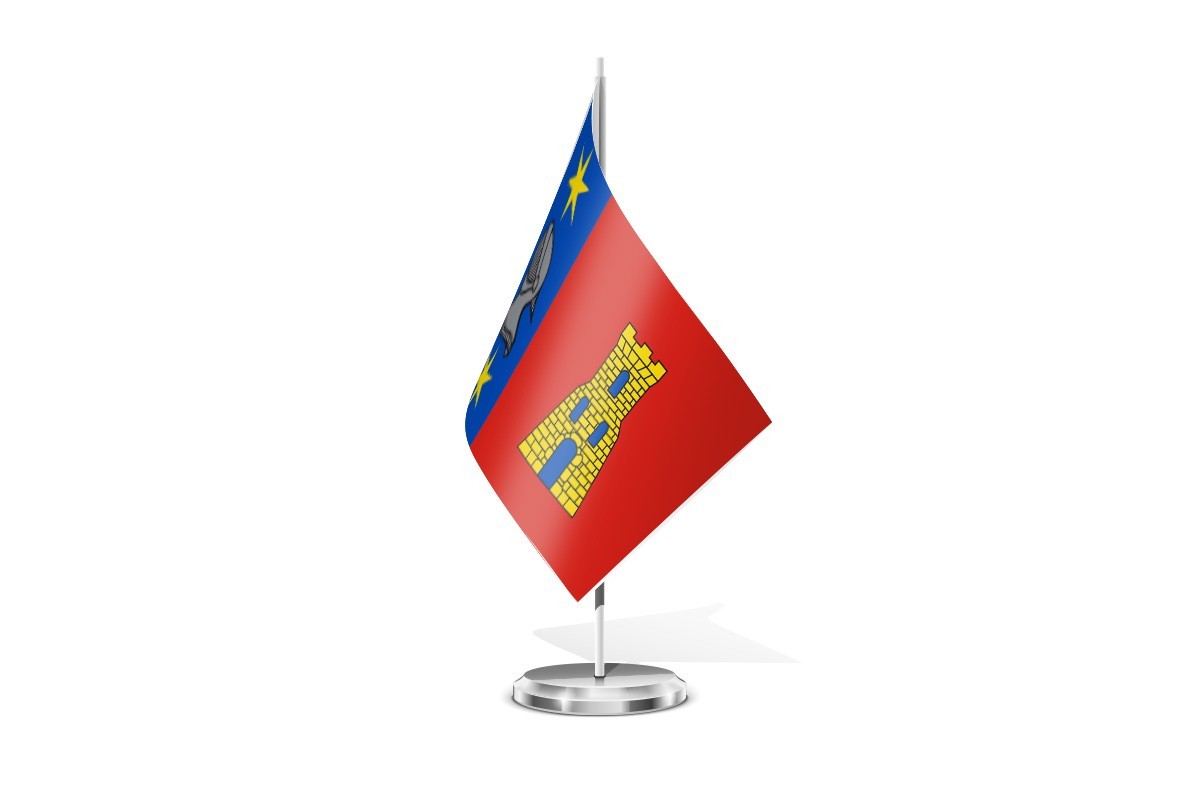 Bandera de mesa de Villamoronta