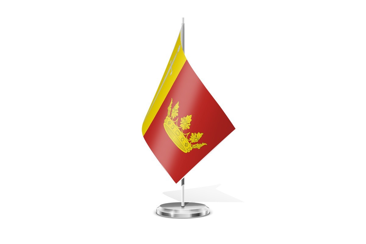 Bandera de mesa de Villanuño de Valdavia