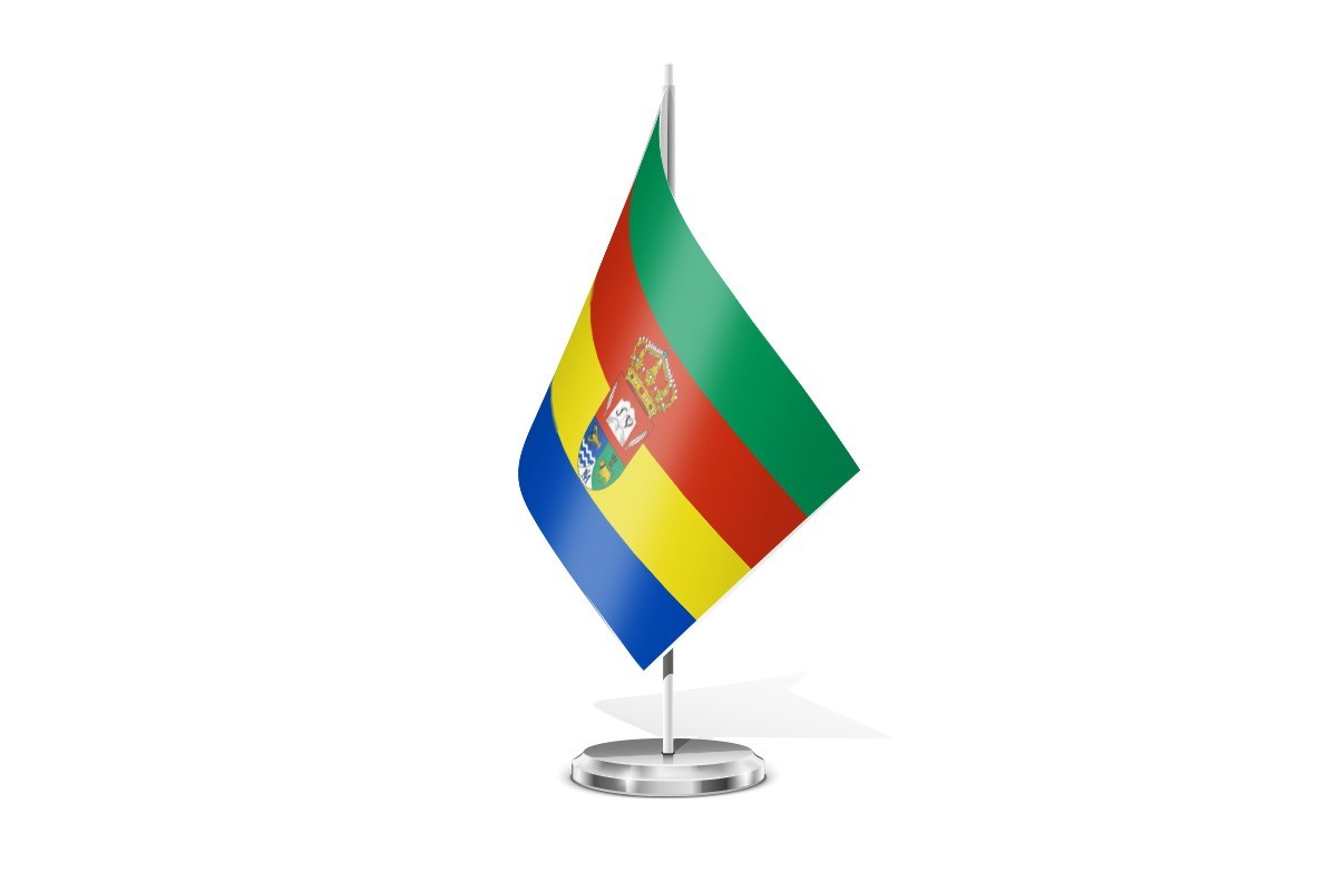 Bandera de mesa de Villaturde