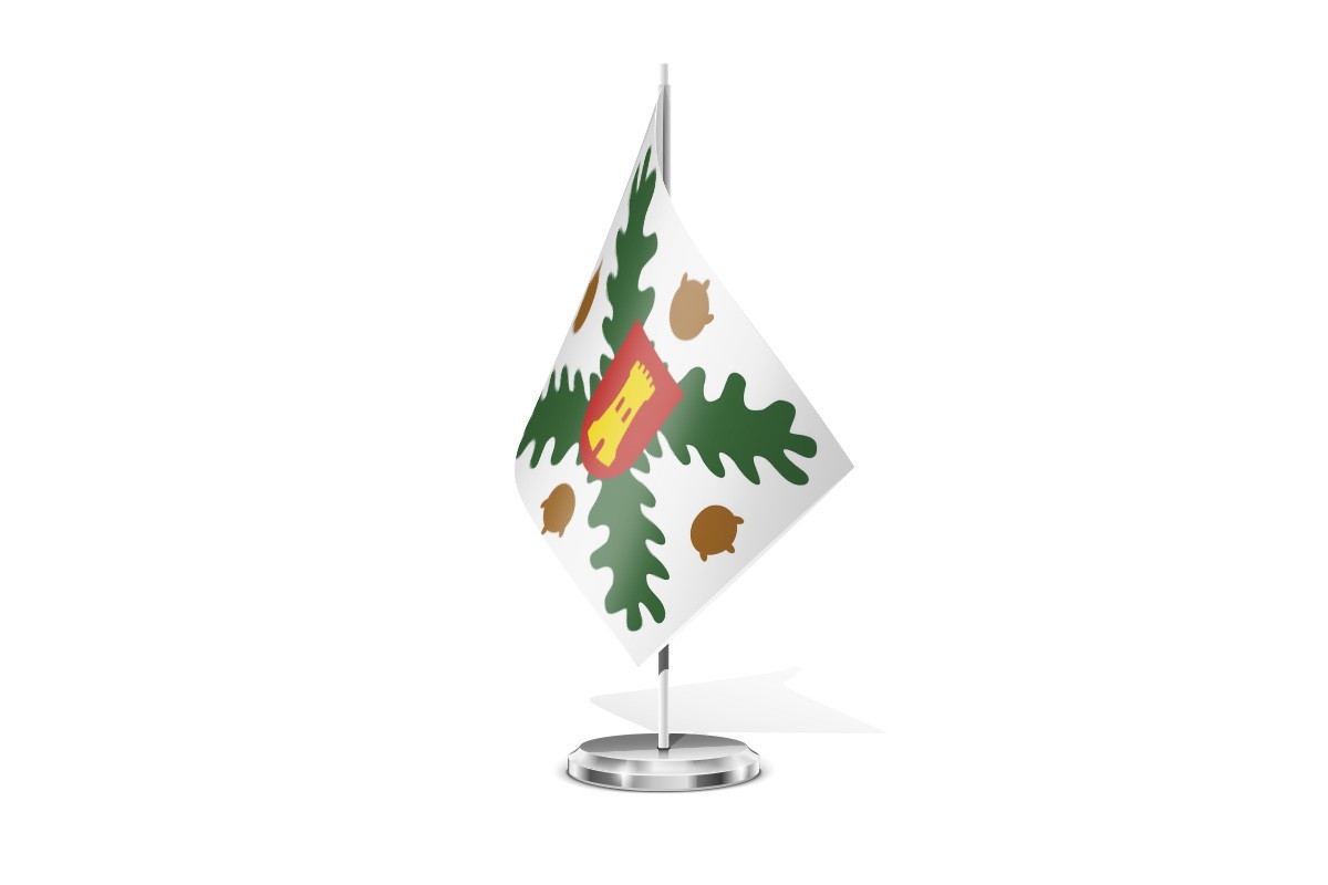 Bandera de mesa de Agallas