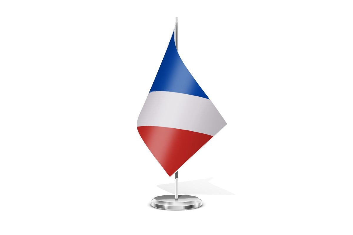 Bandera de mesa de Aldeanueva de la Sierra