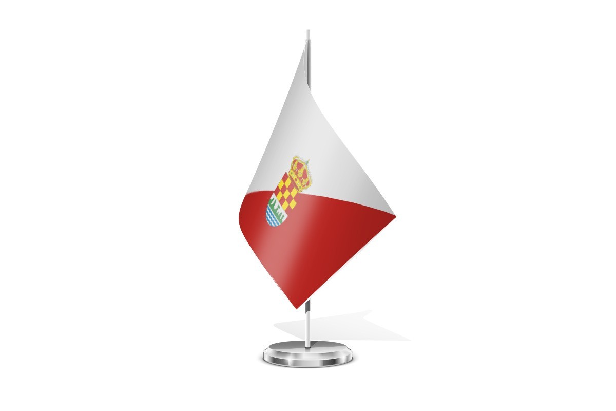 Bandera de mesa de Berrocal de Huebra