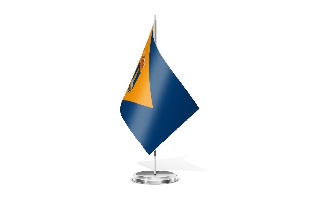 Bandera de mesa de Berrocal de Salvatierra