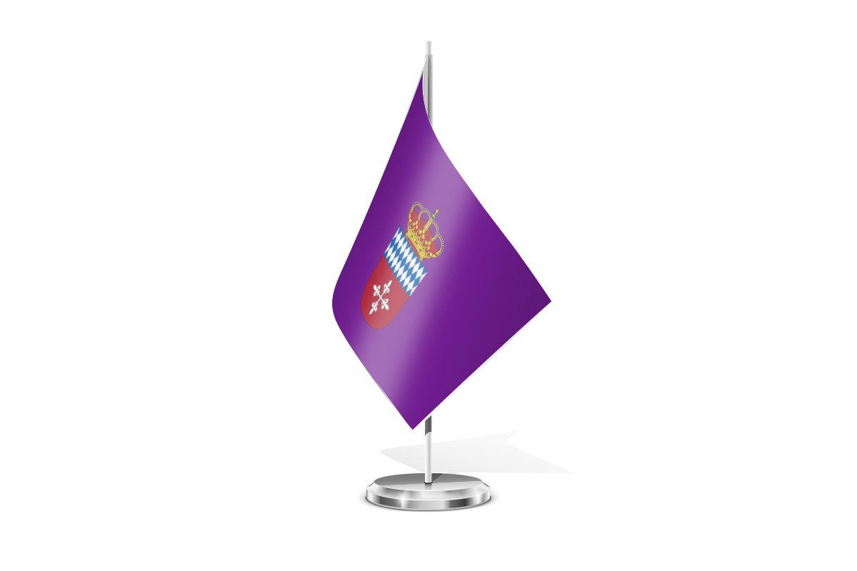 Bandera de mesa de Bodón