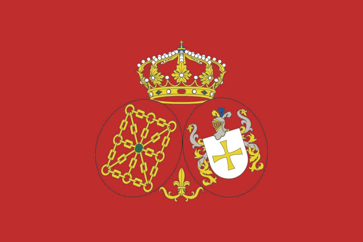 Bandera de Fustiñana de alta calidad para exterior Bandera de Fustiñana de alta calidad para exterior