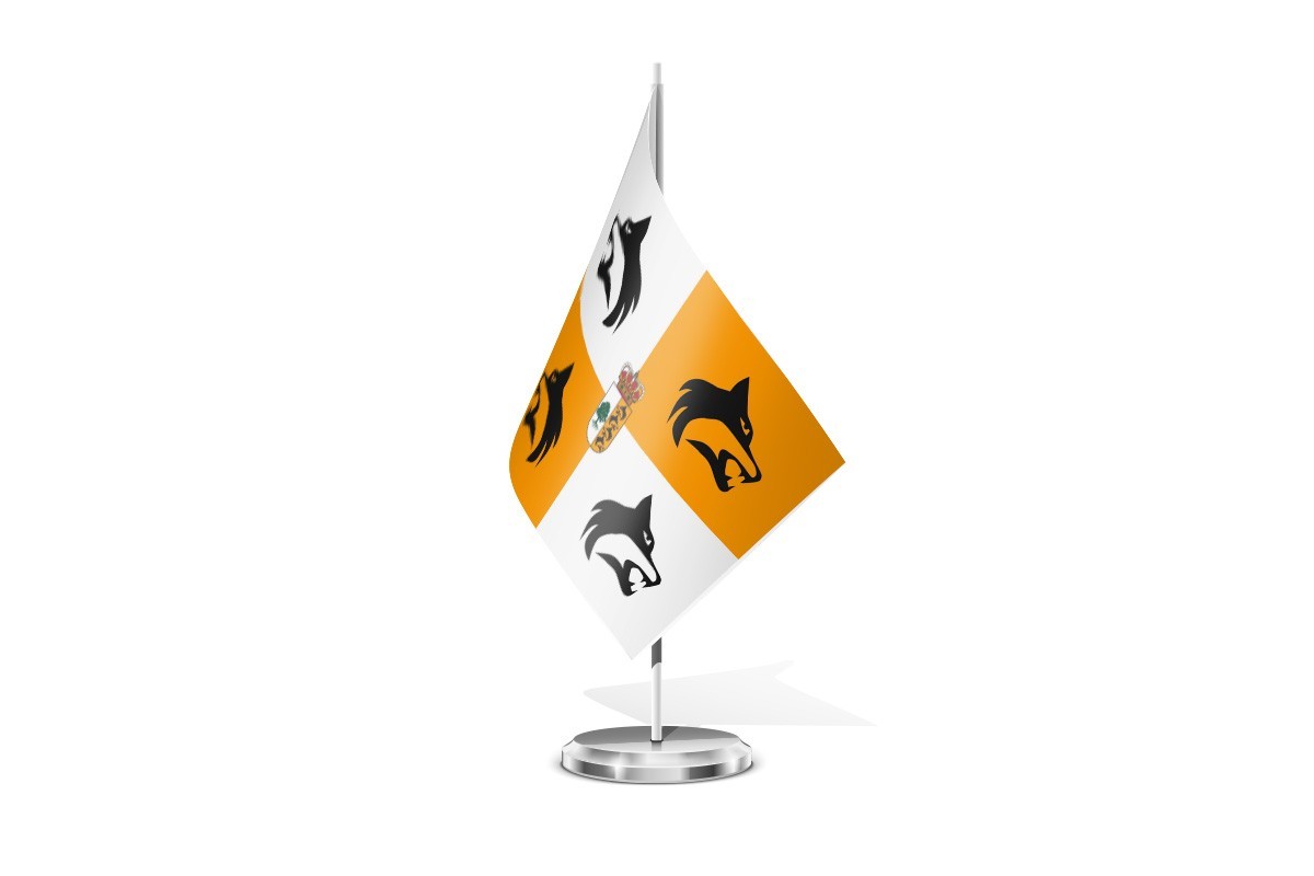 Bandera de mesa de Cristóbal