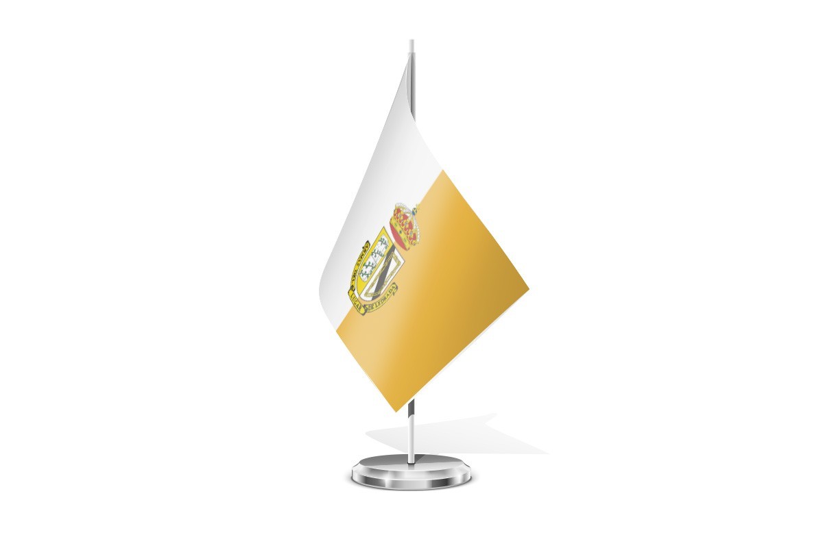 Bandera de mesa de Ledrada