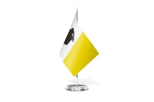 Bandera de mesa de Milano 123