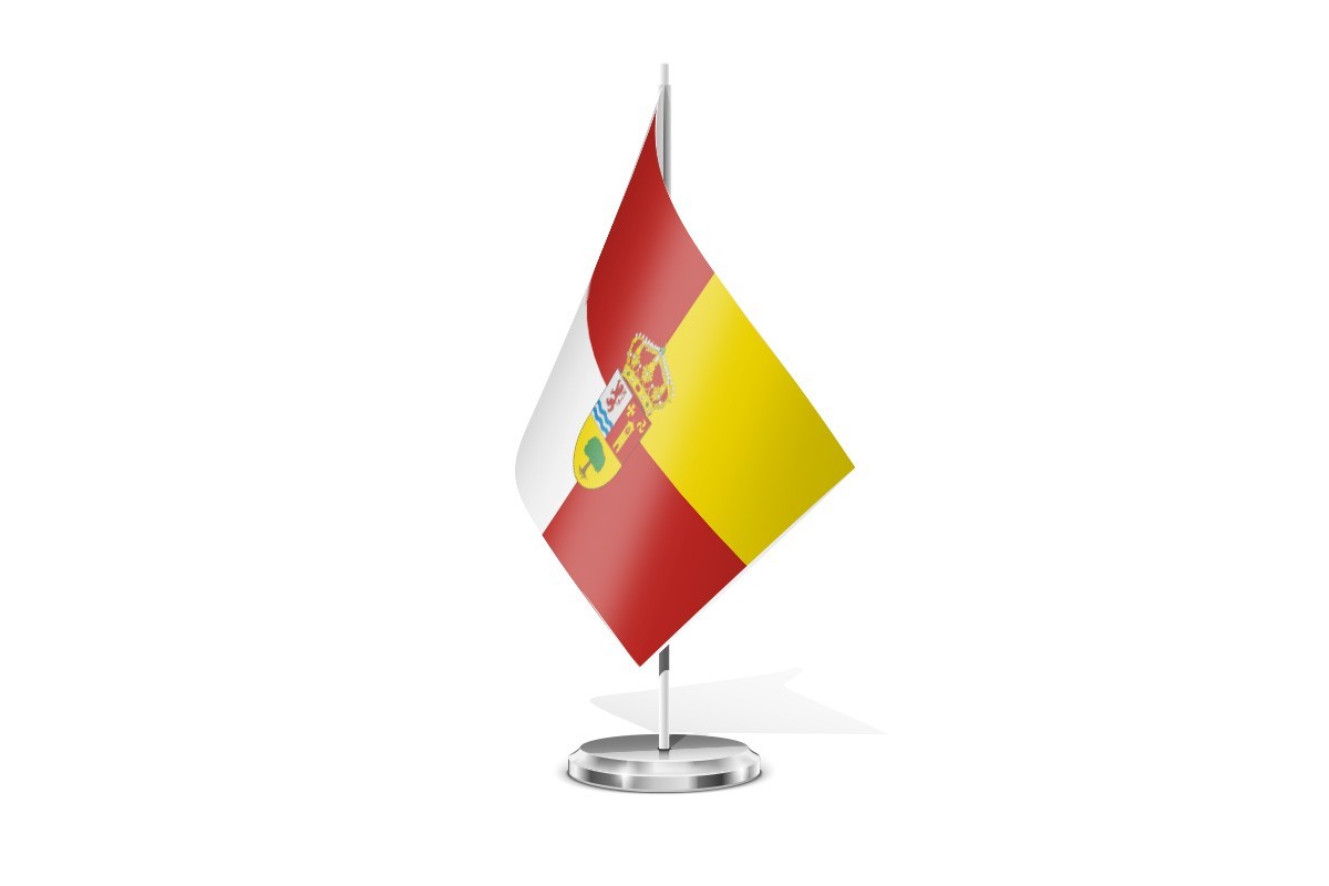 Bandera de mesa de Montejo