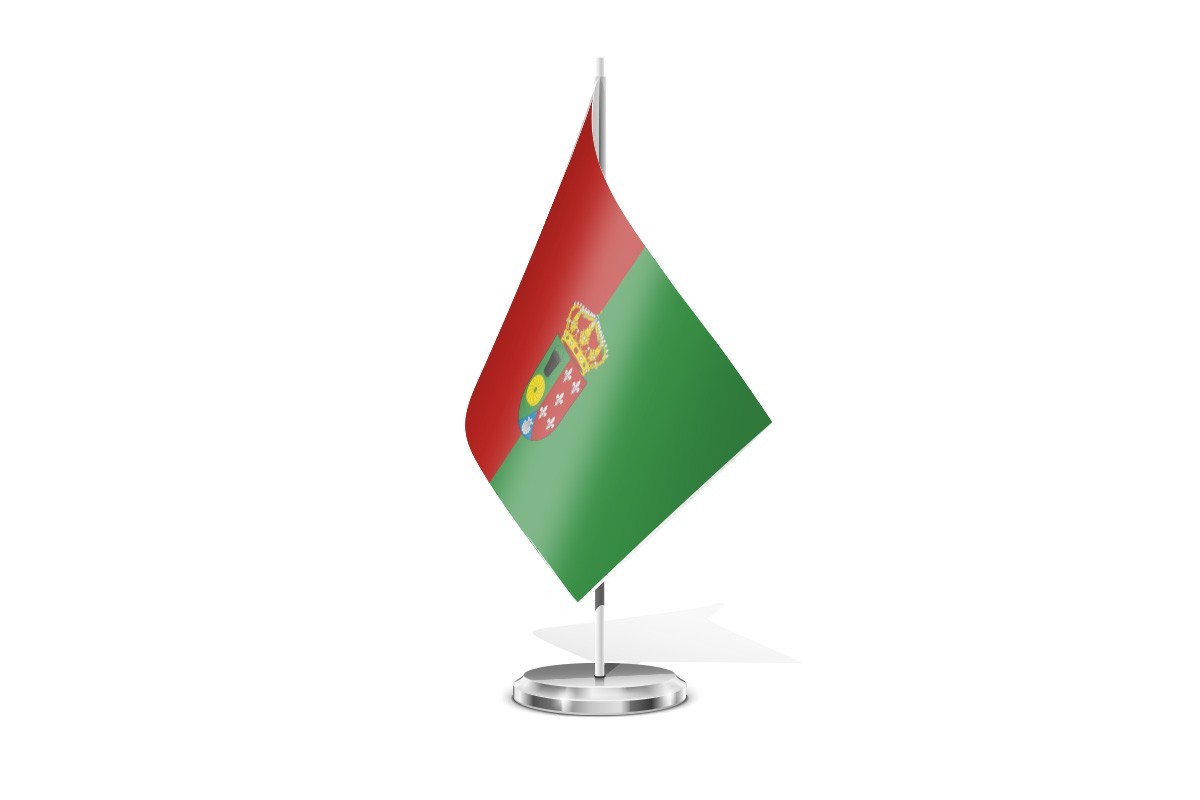 Bandera de mesa de Morille