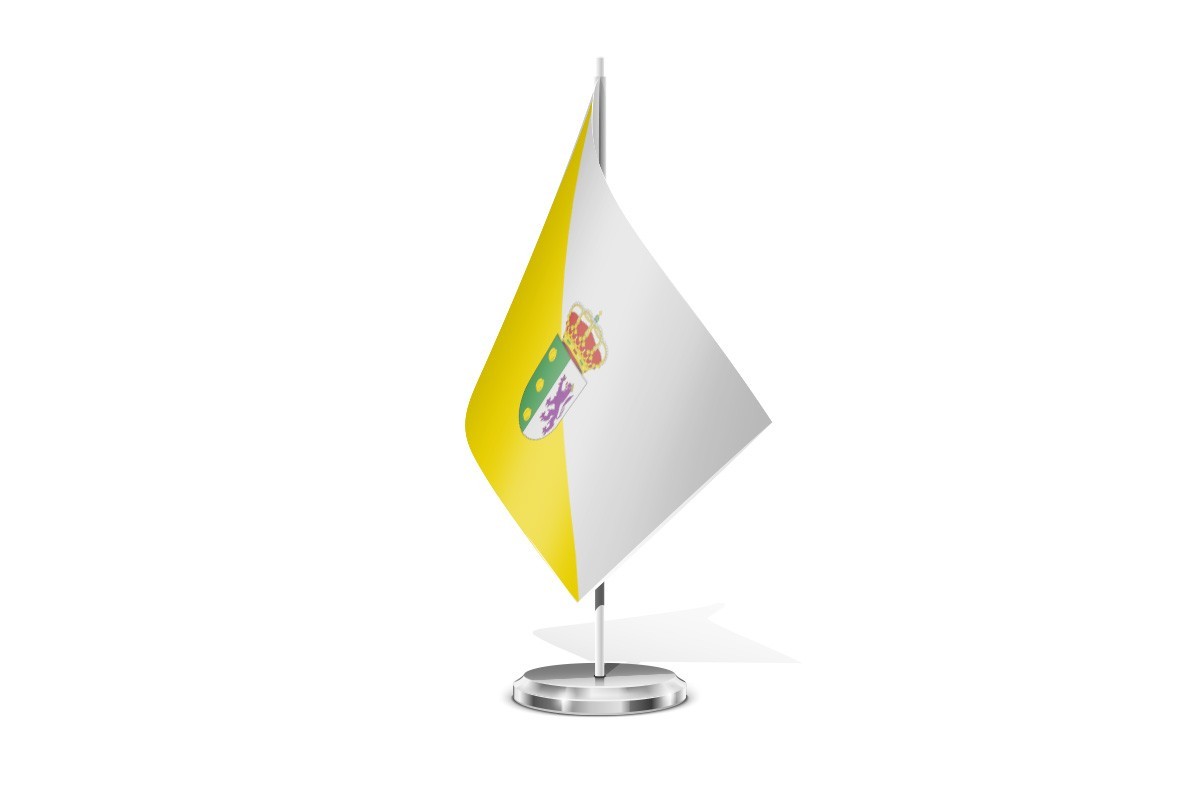Bandera de mesa de Pedrosillo el Ralo