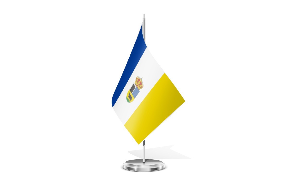 Bandera de mesa de Pizarral