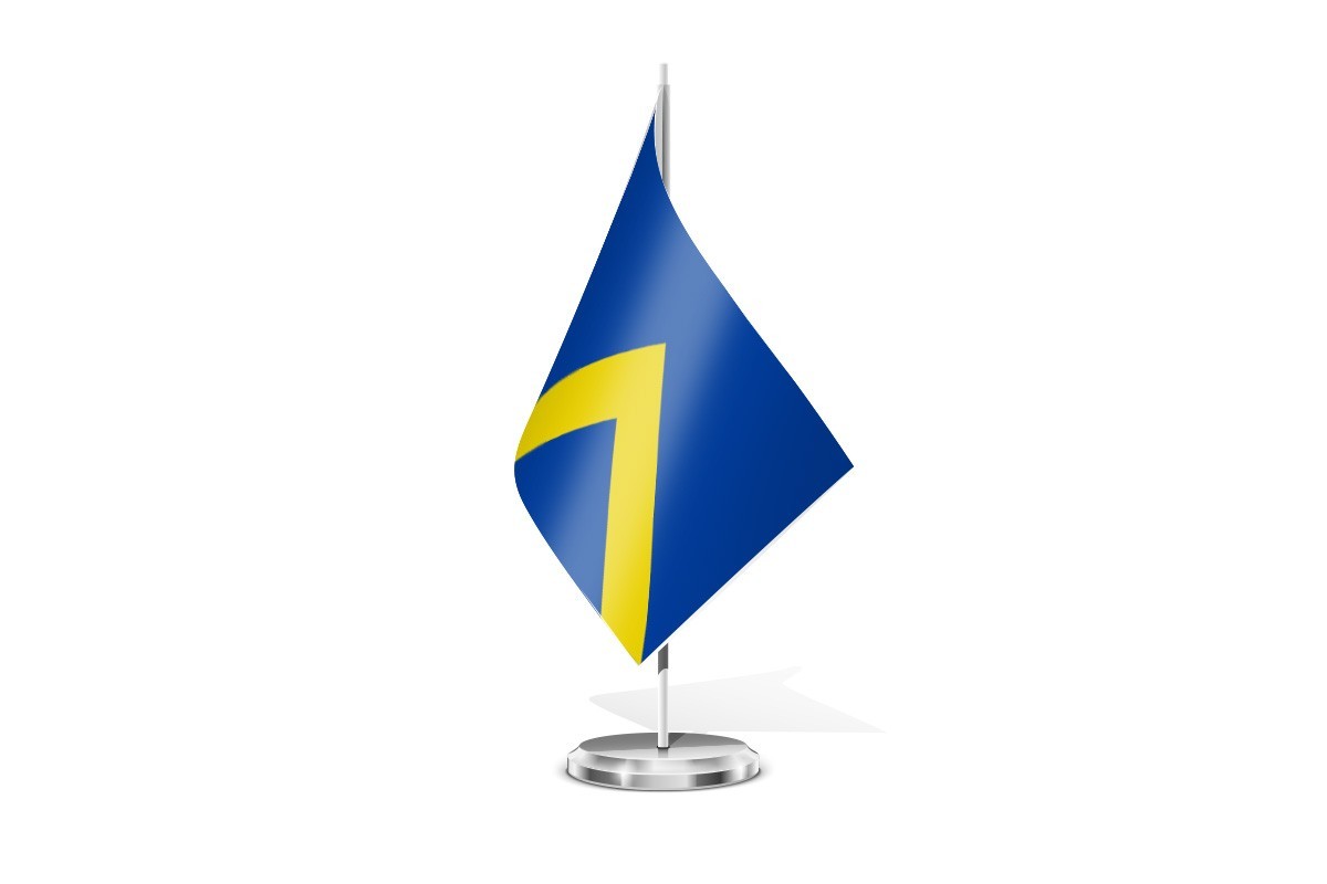 Bandera de mesa de San Cristóbal de la Cuesta