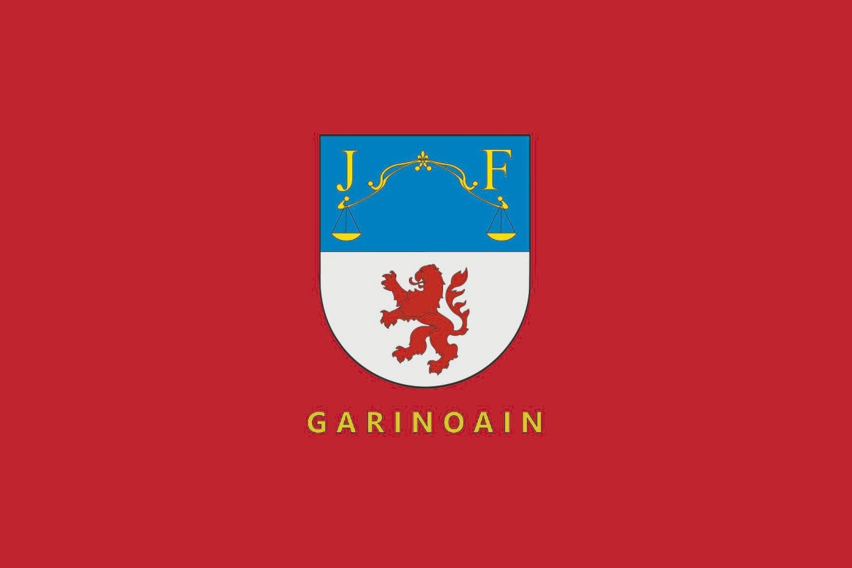 Bandera de Garínoain de alta calidad para exterior Bandera de Garínoain de alta calidad para exterior