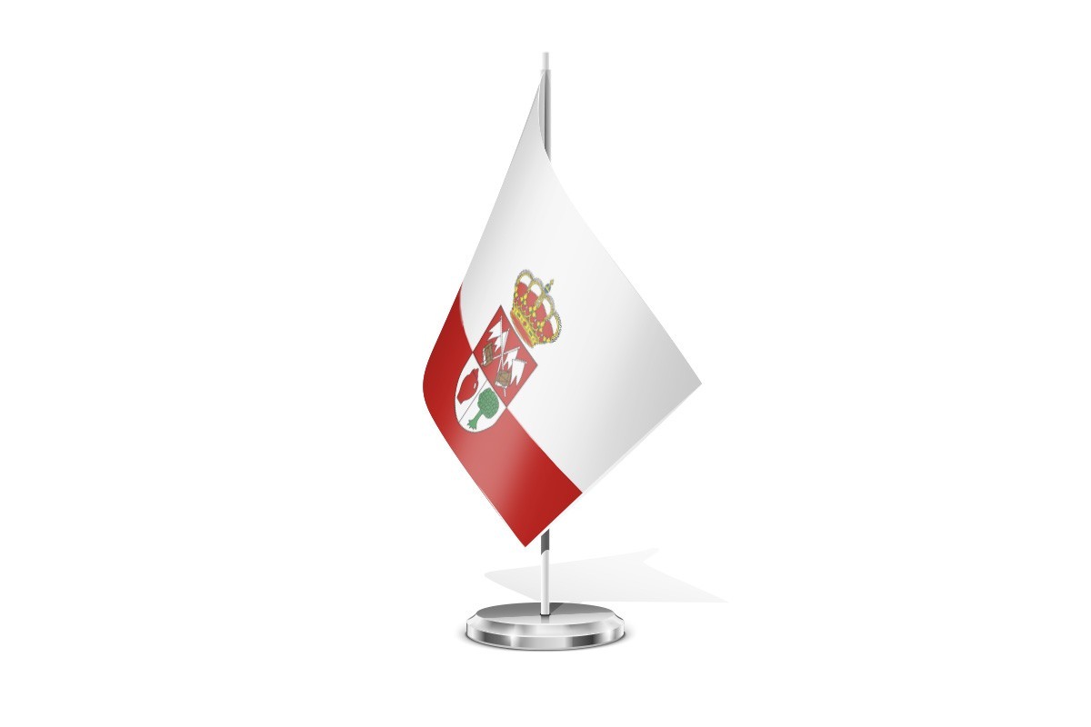 Bandera de mesa de Tamames