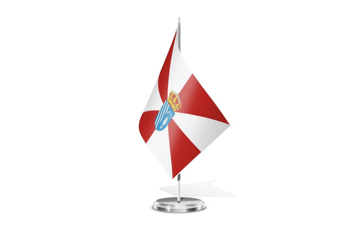 Bandera de mesa de Vídola