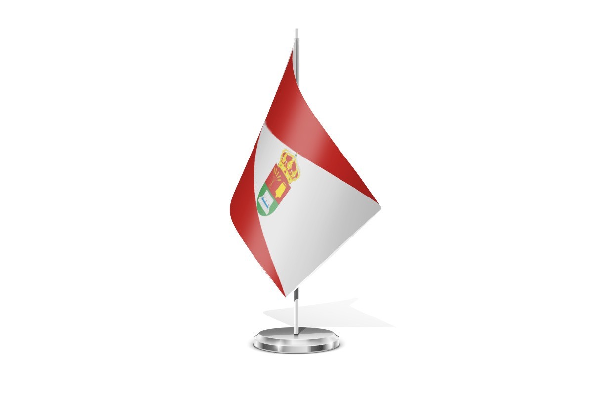 Bandera de mesa de Villarmayor
