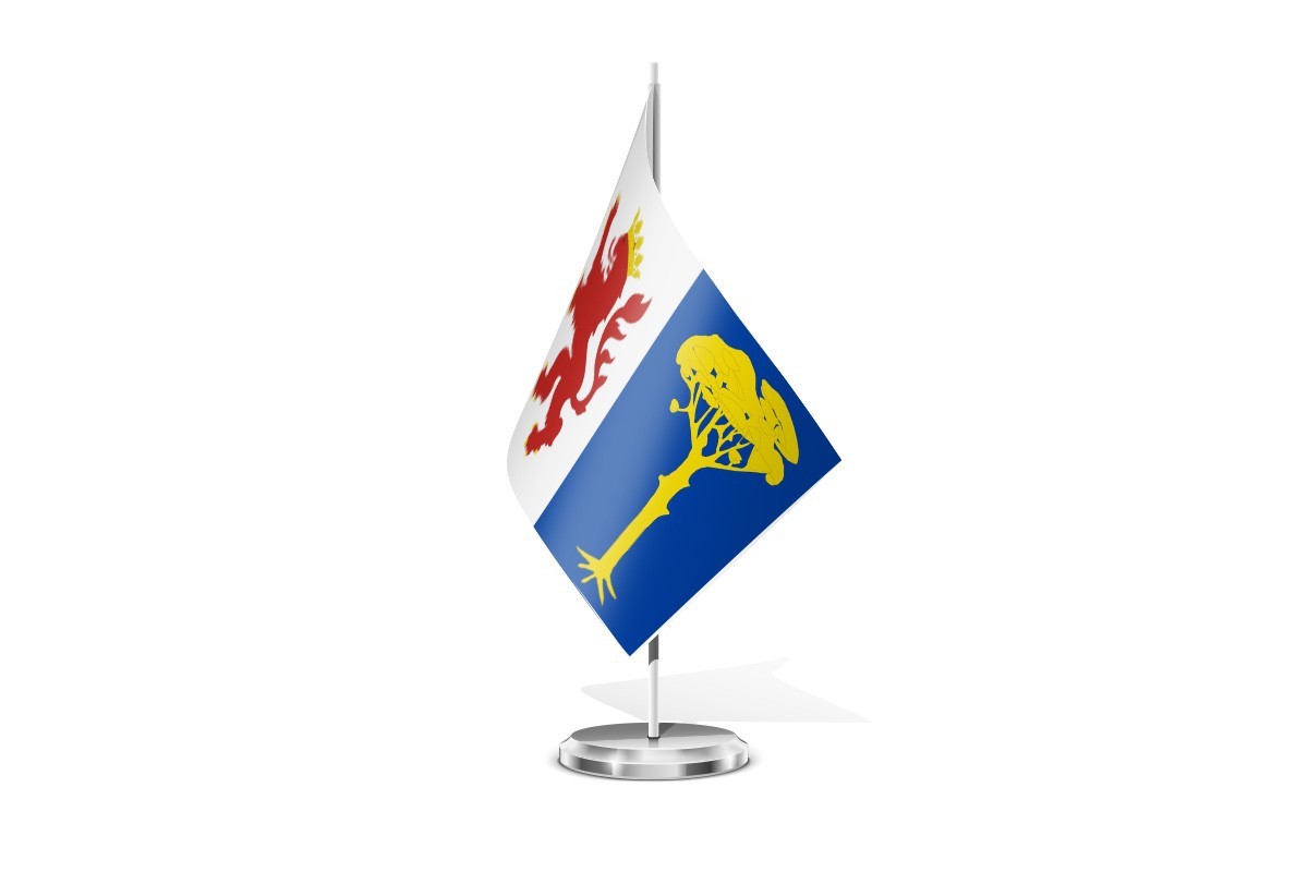 Bandera de mesa de Zorita de la Frontera
