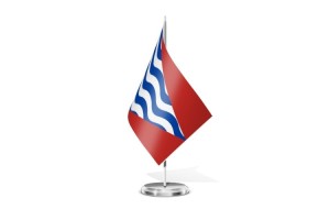 Bandera de mesa de Adrados 123