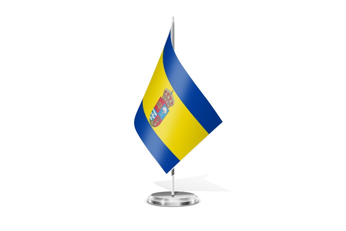 Bandera de mesa de Aldeanueva del Codonal