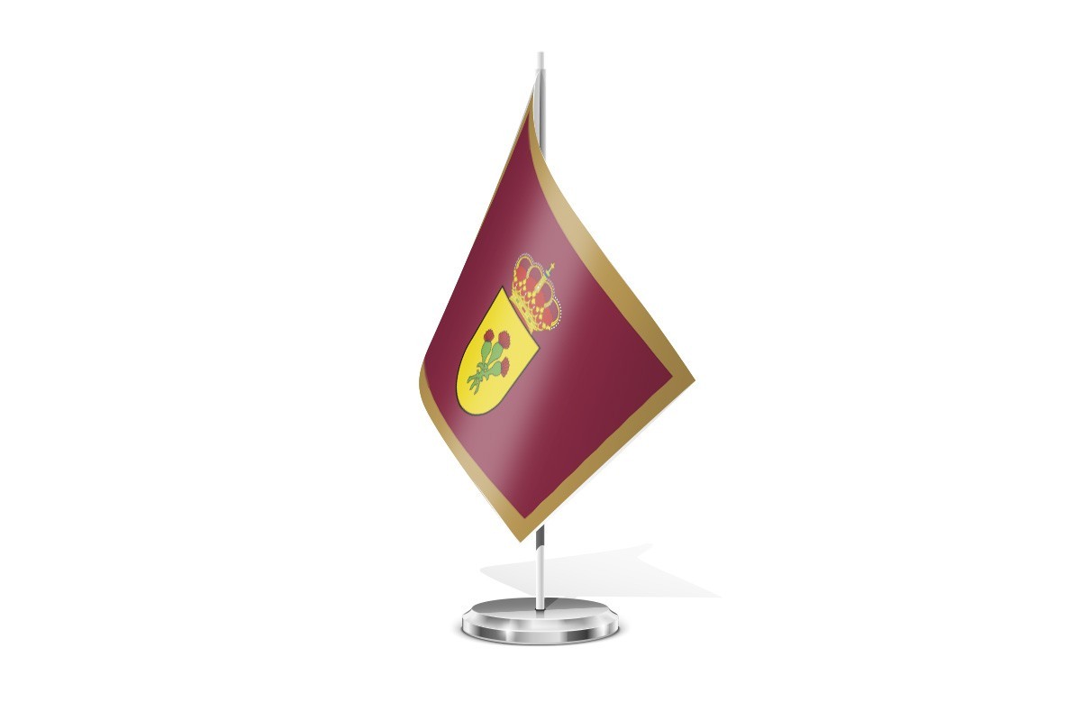 Bandera de mesa de Ayllón