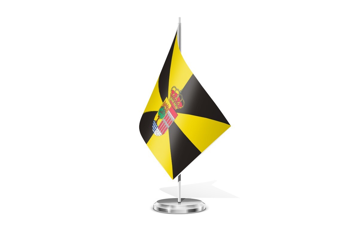 Bandera de mesa de Carbonero el Mayor