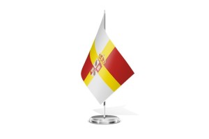 Bandera de mesa de Codorniz 123