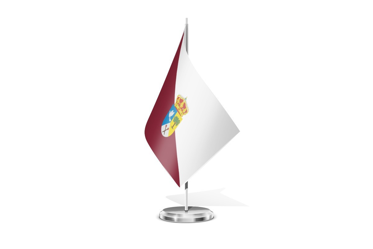 Bandera de mesa de Espirdo