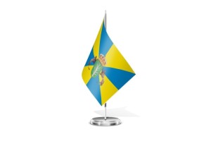 Bandera de mesa de Fresno de Cantespino 123