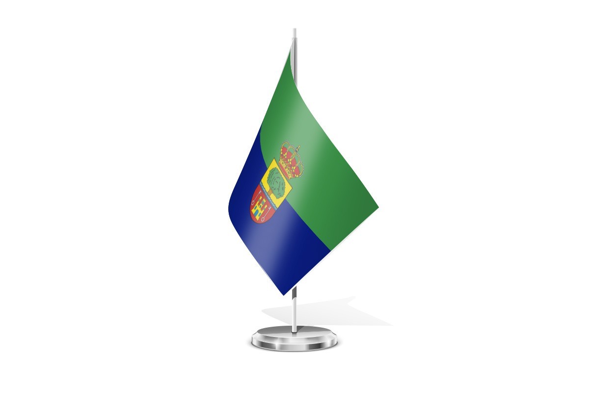 Bandera de mesa de Fuenterrebollo