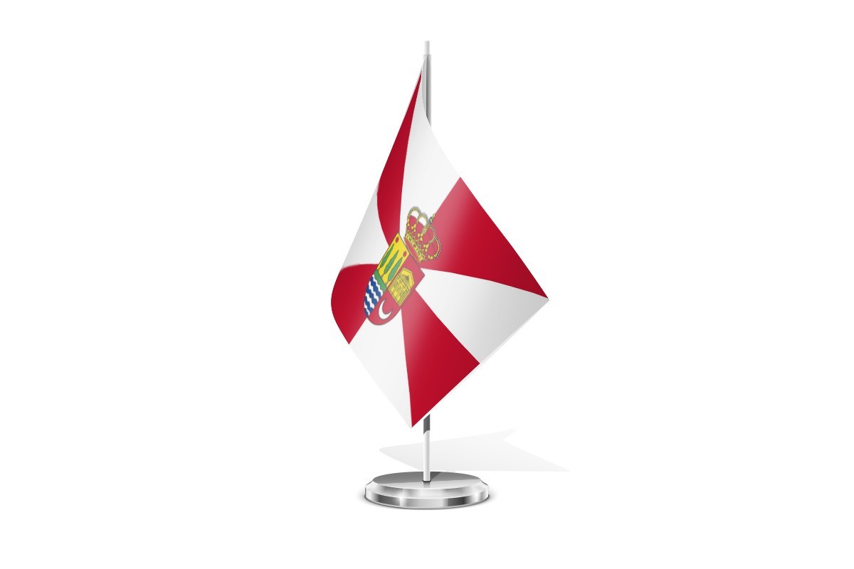 Bandera de mesa de Fuentesoto