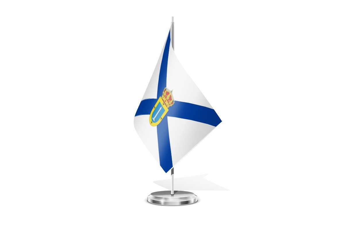 Bandera de mesa de Grajera