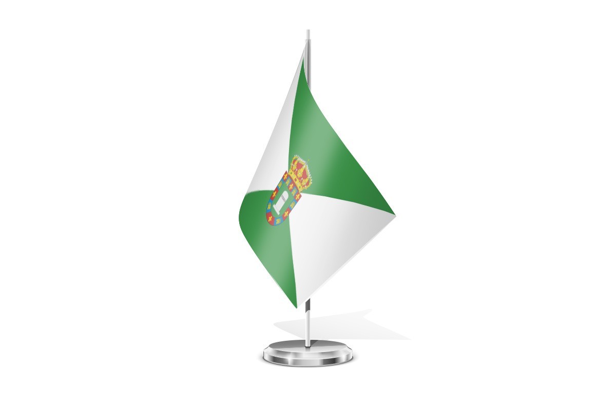 Bandera de mesa de Ituero y Lama