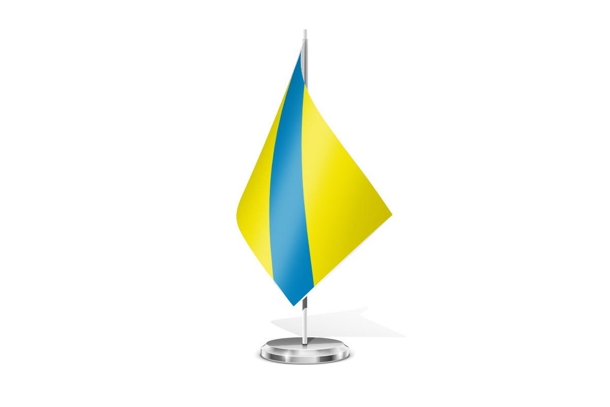 Bandera de mesa de Marazoleja
