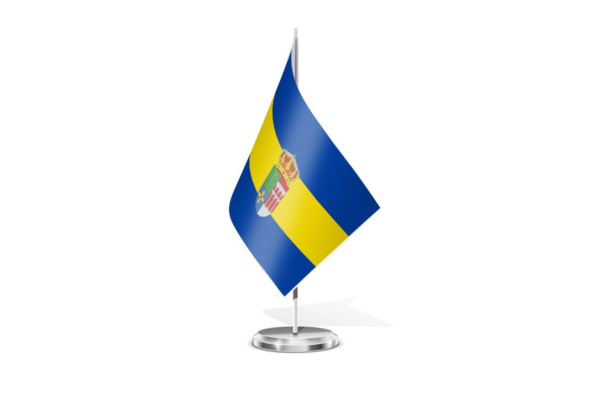 Bandera de mesa de Marugán