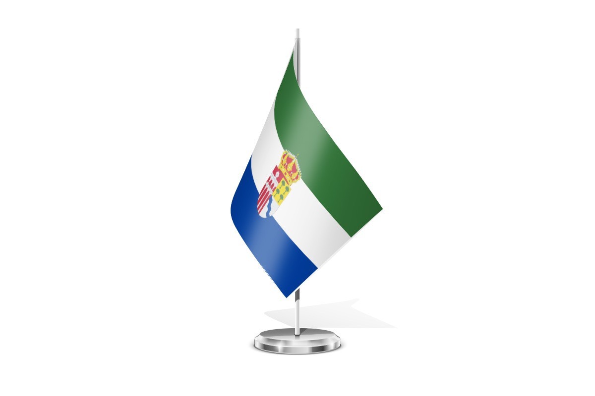 Bandera de mesa de Mozoncillo